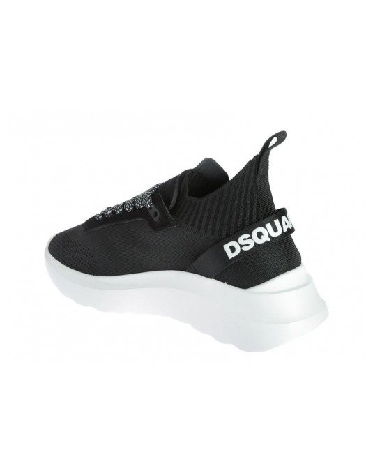 Sneakers DSQUARED2, Frunza rosie, Negru - SNW0059M002