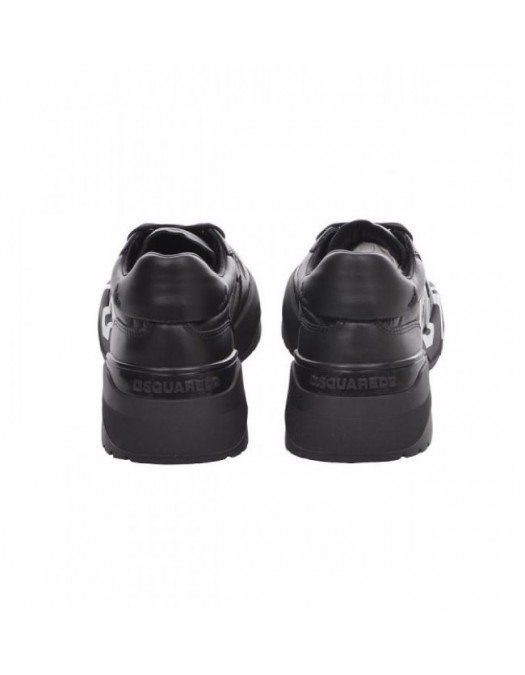 Sneakers Dsquared2, Insertie Logo, Negru - SNW0106M0633