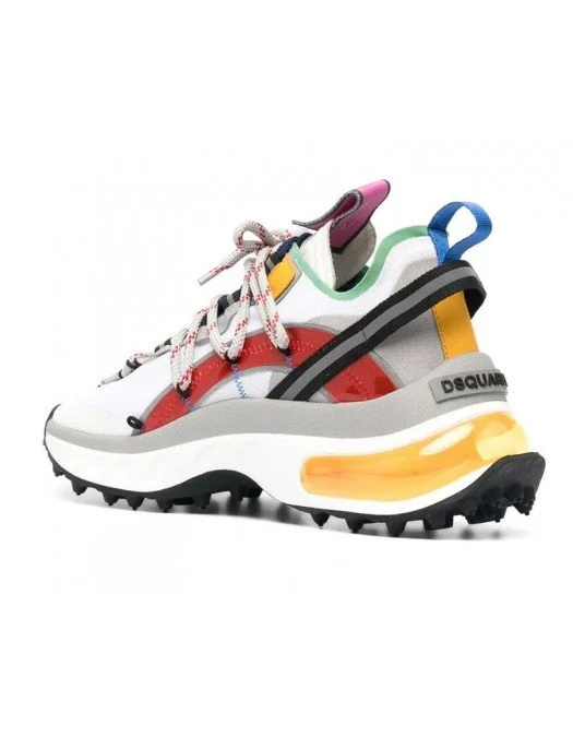 Sneakers DSQUARED2, Talpa cu gel orange, Multicolor - SNW011416801659M2059 Sneakers DSQUARED2, Talpa cu gel orange, Multicolor - SNW011416801659M2059