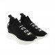 Sneakers Dsquared2, Speedster, Black, Icon imprimat - SNW012459203961M063