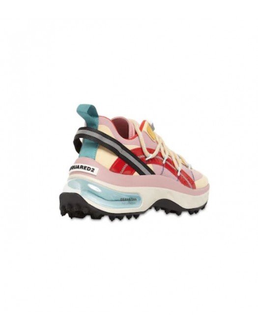 SNEAKERS DSQUARED2, Bubble, Insertie Roz Pudra - SNW015311703752M2262