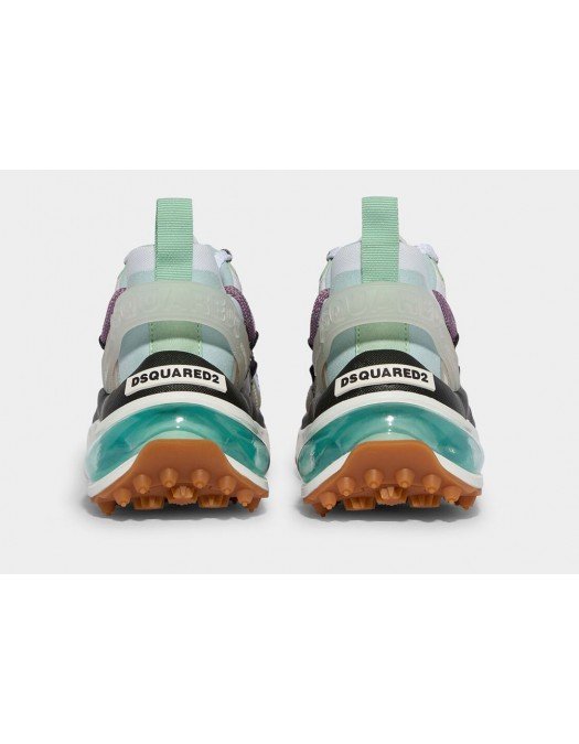 SNEAKERS DSQUARED2, Bubble, Insertie Verde - SNW015311703752M907