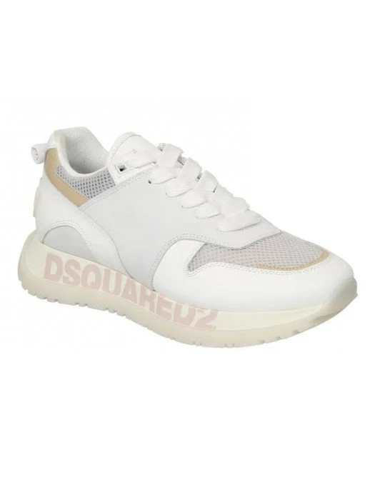 Sneakers DSQUARED2, Low Top Running, Logo Pink - SNW016109704359M2217 Sneakers DSQUARED2, Low Top Running, Logo Pink - SNW016109704359M2217