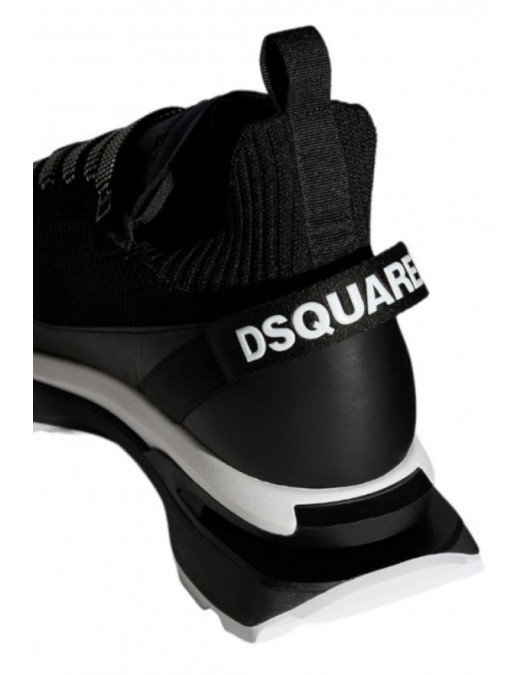 Sneakers DSQUARED2, Slash Black Knit - SNW0213592025812124