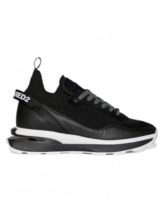 Sneakers DSQUARED2, Slash Black Knit - SNW0213592025812124