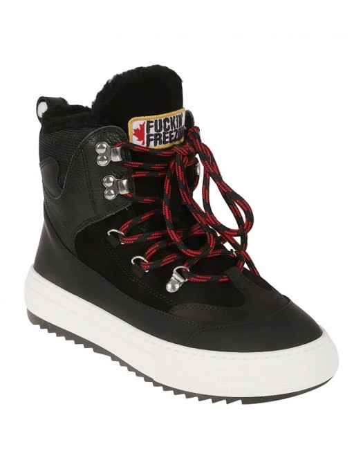 Sneakers DSQUARED2, Tumbled Leather Sneakers - SNW0257251000412124