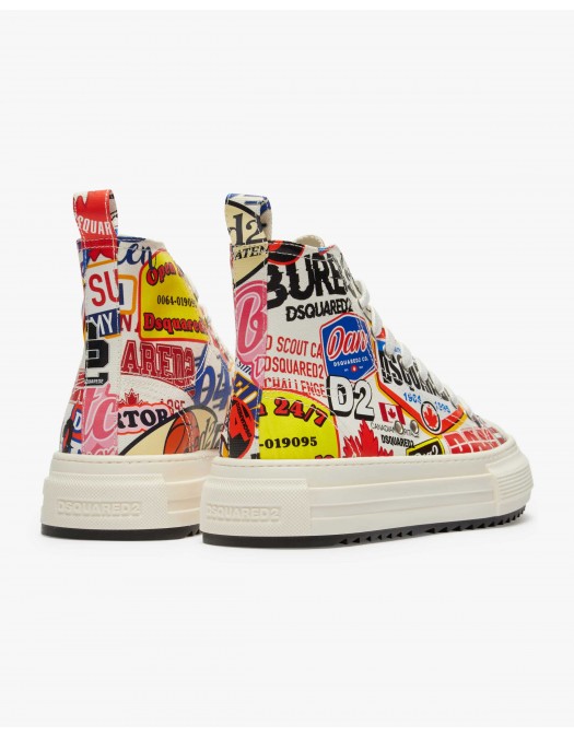 Sneakers DSQUARED2, Berlin High Top, SNW026425407280M037 - SNW026425407280M037