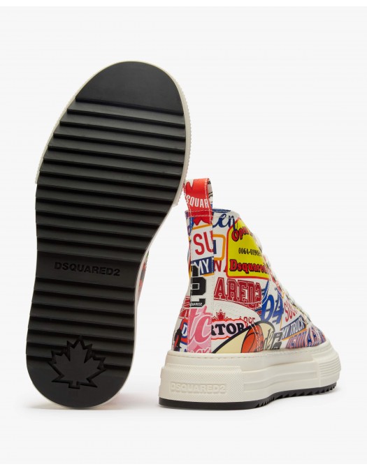 Sneakers DSQUARED2, Berlin High Top, SNW026425407280M037hh - SNW026425407280M03