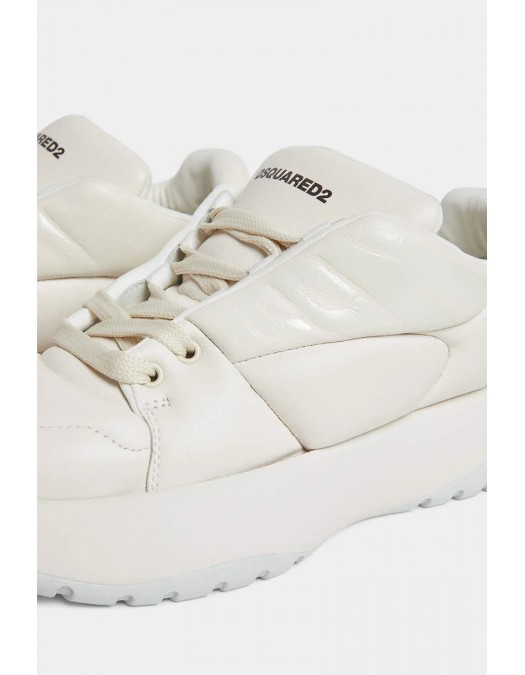 Sneakers DSQUARED2, Puffer Oversized, White - SNW027335605520M2712