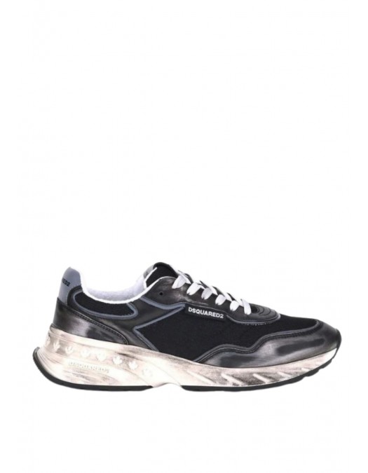 SNEAKERS DSQUARED2, Sprinter Sneakers, Metallic Dark Grey - SNW0281347081852119 SNEAKERS DSQUARED2, Sprinter Sneakers, Metallic Dark Grey - SNW0281347081852119