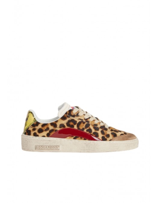 SNEAKERS DSQUARED2, Rider Sneakers, Leopard Print - SNW032302208448M4191