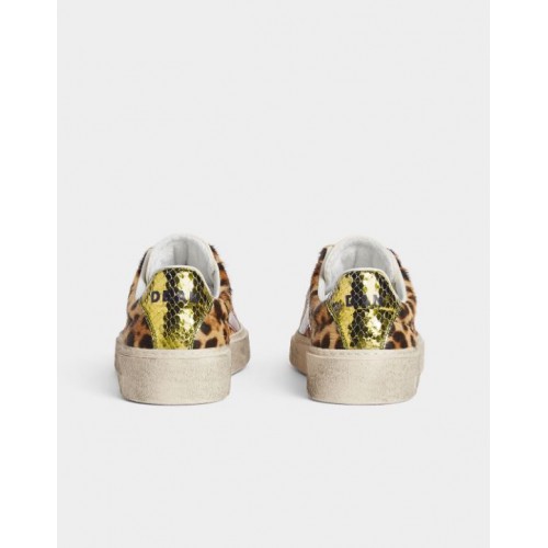 SNEAKERS DSQUARED2, Rider Sneakers, Leopard Print