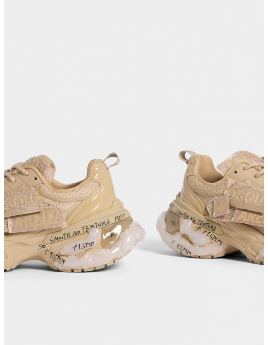 Sneakers DSQUARED2, Faster Sneakers Beige - SNW0330355087395130
