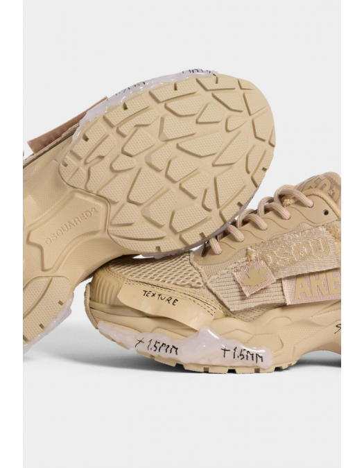 Sneakers DSQUARED2, Faster Sneakers Beige - SNW0330355087395130