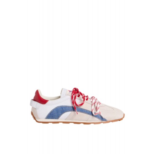 Sneakers DSQUARED2, DC-642, Cream and Blue