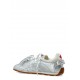 Sneakers DSQUARED2, Metallic Lace-Up Sneakers, Argintiu - SNW0338501088382137