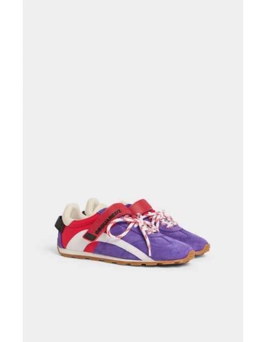 Sneakers DSQUARED2, DC-642, Violet and Red - SNW033923808837M4252