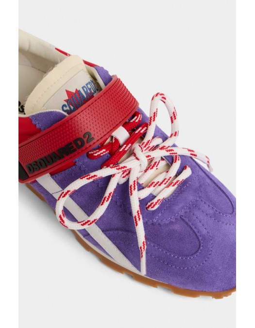 Sneakers DSQUARED2, DC-642, Violet and Red - SNW033923808837M4252