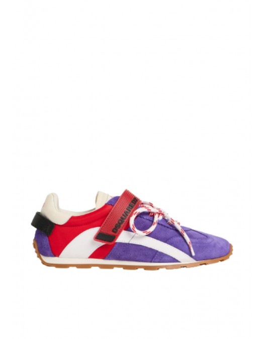 Sneakers DSQUARED2, DC-642, Violet and Red - SNW033923808837M4252