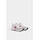 Sneakers DSQUARED2, Dash Print, White, Red Leaf Insert - SNW037601503805M1747