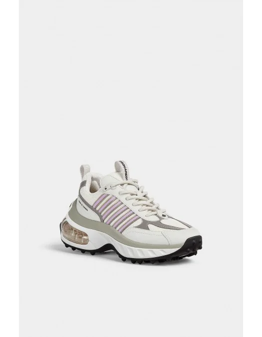 Sneakers DSQUARED2, Bubble Outsole Insert, White Pink - SNW037901503826M905 Sneakers DSQUARED2, Bubble Outsole Insert, White Pink - SNW037901503826M905