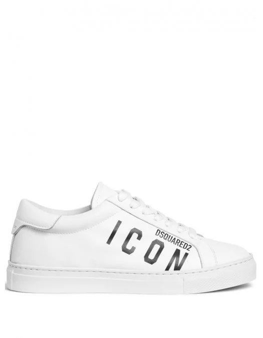 Sneakers DSQUARED2, Lace-up Logo, Low Top White - SNW0384015000011062 Sneakers DSQUARED2, Lace-up Logo, Low Top White - SNW0384015000011062