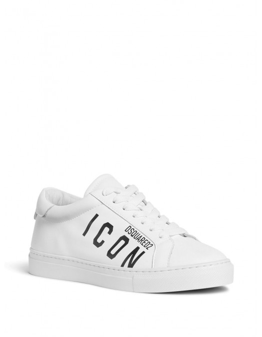 Sneakers DSQUARED2, Lace-up Logo, Low Top White - SNW0384015000011062