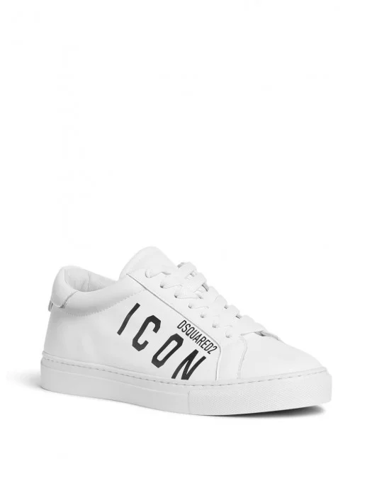 Sneakers DSQUARED2, Lace-up Logo, Low Top White - SNW0384015000011062 Sneakers DSQUARED2, Lace-up Logo, Low Top White - SNW0384015000011062