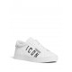 Sneakers DSQUARED2, Lace-up Logo, Low Top White - SNW0384015000011062