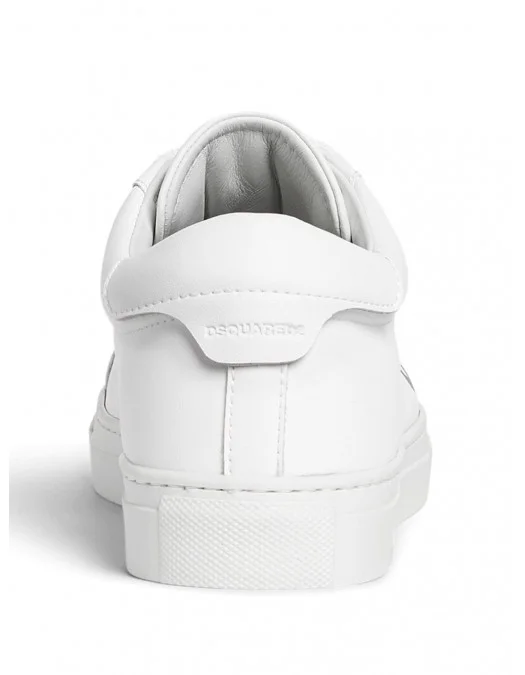 Sneakers DSQUARED2, Lace-up Logo, Low Top White - SNW0384015000011062 Sneakers DSQUARED2, Lace-up Logo, Low Top White - SNW0384015000011062