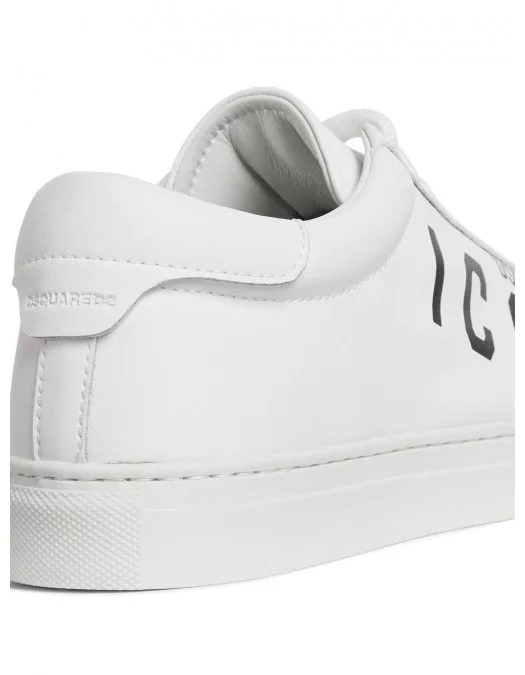 Sneakers DSQUARED2, Lace-up Logo, Low Top White - SNW0384015000011062 Sneakers DSQUARED2, Lace-up Logo, Low Top White - SNW0384015000011062