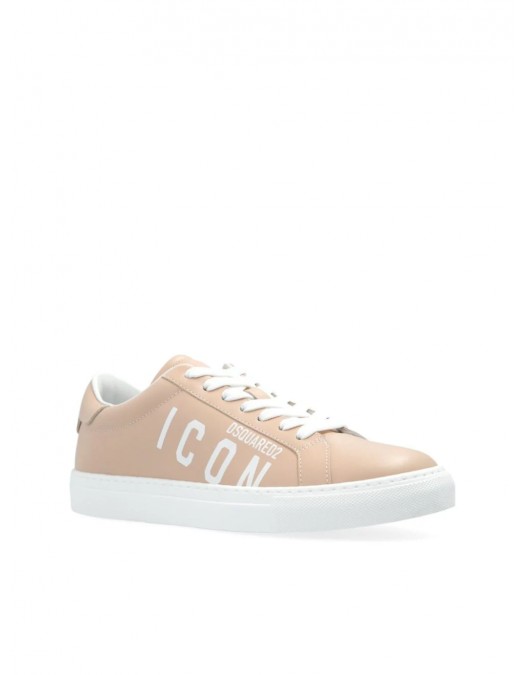 Sneakers DSQUARED2, Low-Top, Boxer trainers, Beige - SNW038401500001M4002