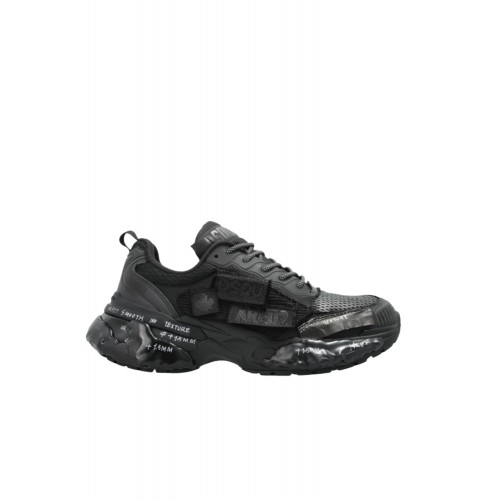 Sneakers DSQUARED2, BLACK ‘Faster’ sports shoes