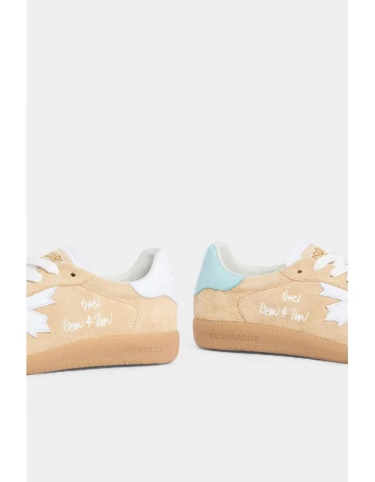 Sneakers DSQUARED2, Rebels Sneakers, Cream - SNW046823808702M4213
