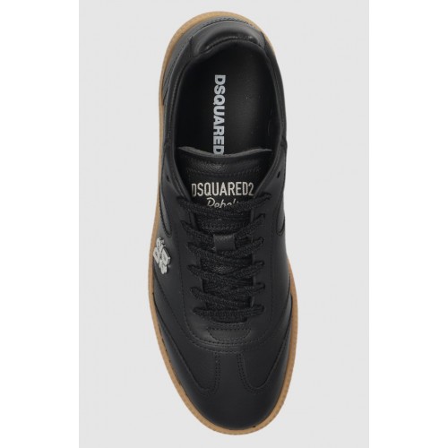 Sneakers DSQUARED2, BLACK Leather sports shoes