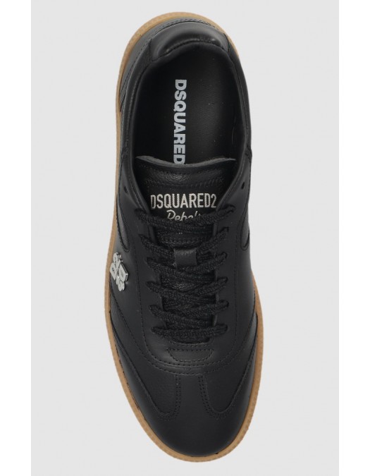 Sneakers DSQUARED2, BLACK Leather sports shoes - SNW0497015090352124