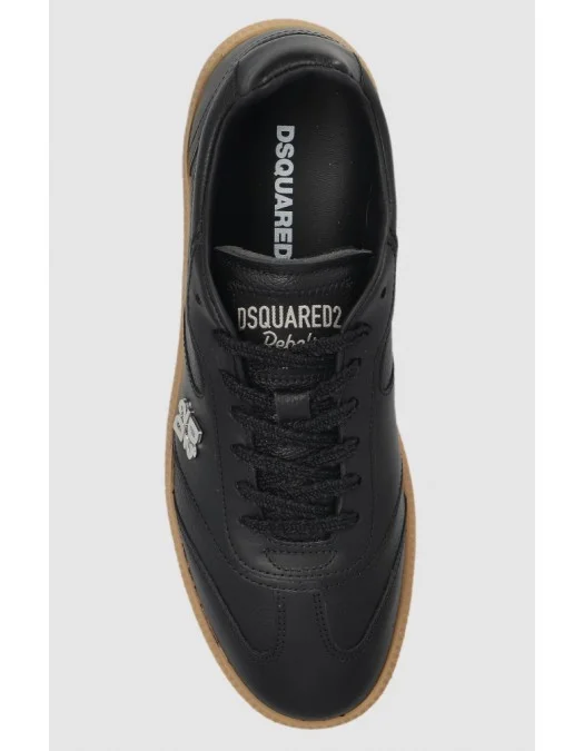 Sneakers DSQUARED2, BLACK Leather sports shoes - SNW0497015090352124