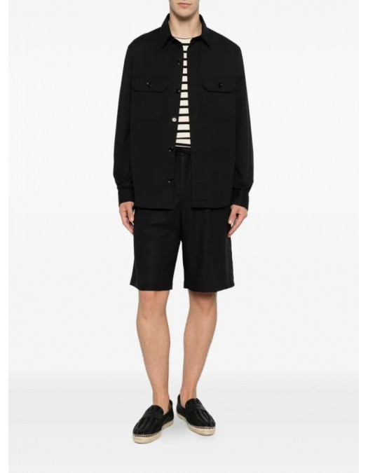 Camasa ZEGNA, flap-pocket overshirt - SOT8BUHV16A3990