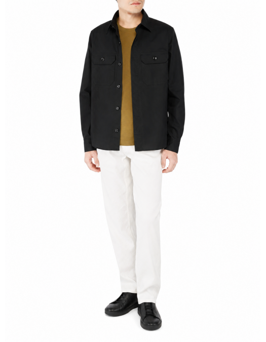 Camasa ZEGNA, flap-pocket overshirt - SOT8BUHV16A3990