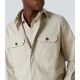 Camasa Zegna, Stretch Cotton, Cream - SOT8BUHV16A3N01