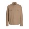 Camasa ZEGNA, flap-pocket overshirt, Brawn