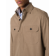Camasa ZEGNA, flap-pocket overshirt, Brawn - SOT8BUHV16A3N03