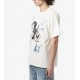 Tricou DOMREBEL, Spit T-Shirt White - SPITTSHIRTOLDWHITE