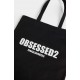 Geanta DSQUARED2, Obsessed2 Canvas Shopper, Negru - SPM0096003000012124