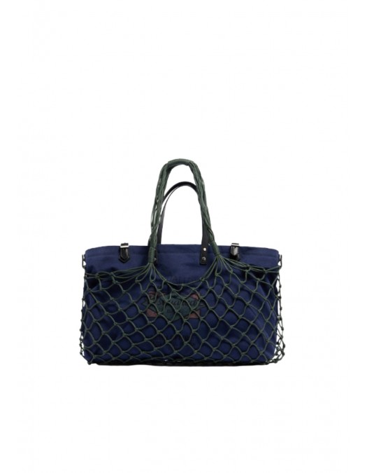 Geanta DSQUARED2,Re-Worked2 Shopping Bag, Bleumarin