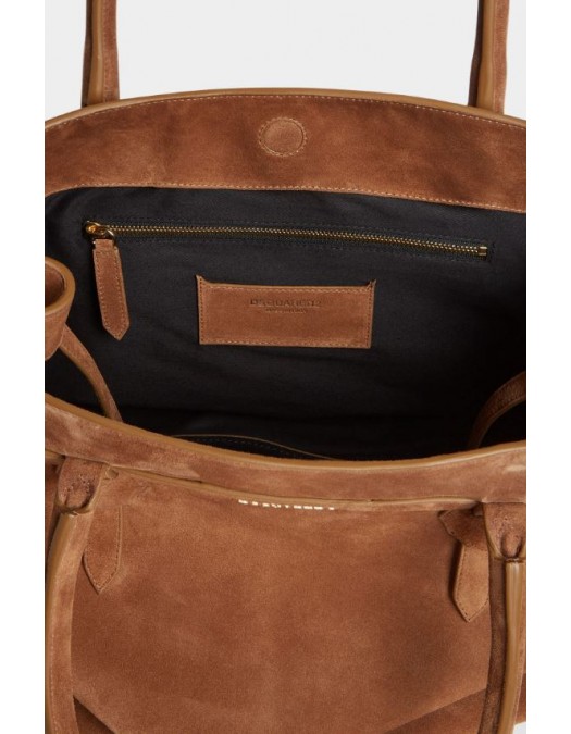 Geanta DSQUARED2, Twin Shopping Bag, Brown - SPW0106015035205080