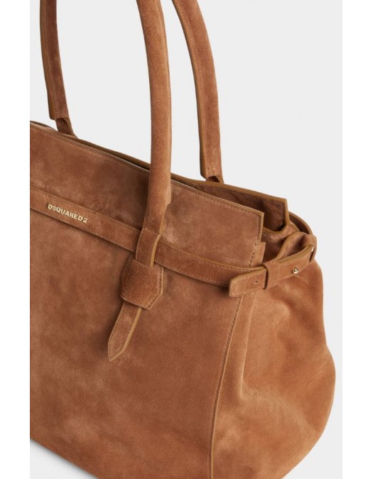 Geanta DSQUARED2, Twin Shopping Bag, Brown - SPW0106015035205080