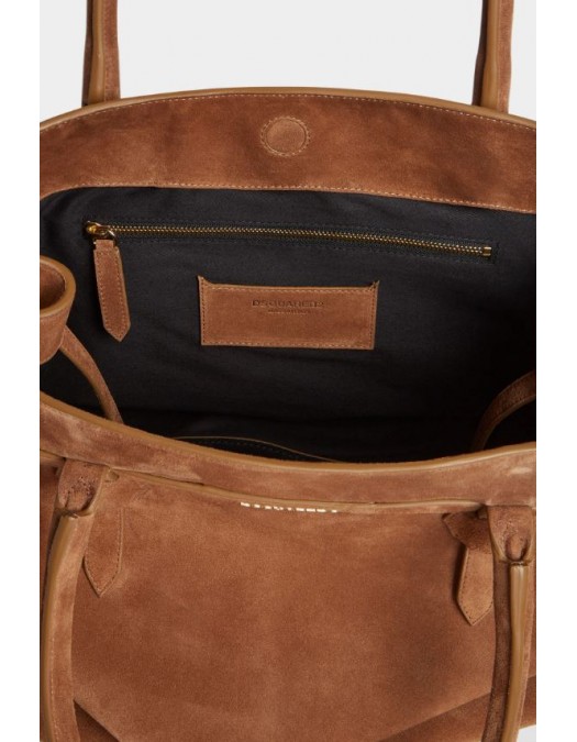 Geanta DSQUARED2, Twin Shopping Bag, Brown - SPW0106015035205080