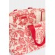 Geanta DSQUARED2, Rebel Hibiscus Tote Bag, Rosu - SPW011300308745M4236