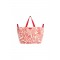 Geanta DSQUARED2, Rebel Hibiscus Tote Bag, Rosu